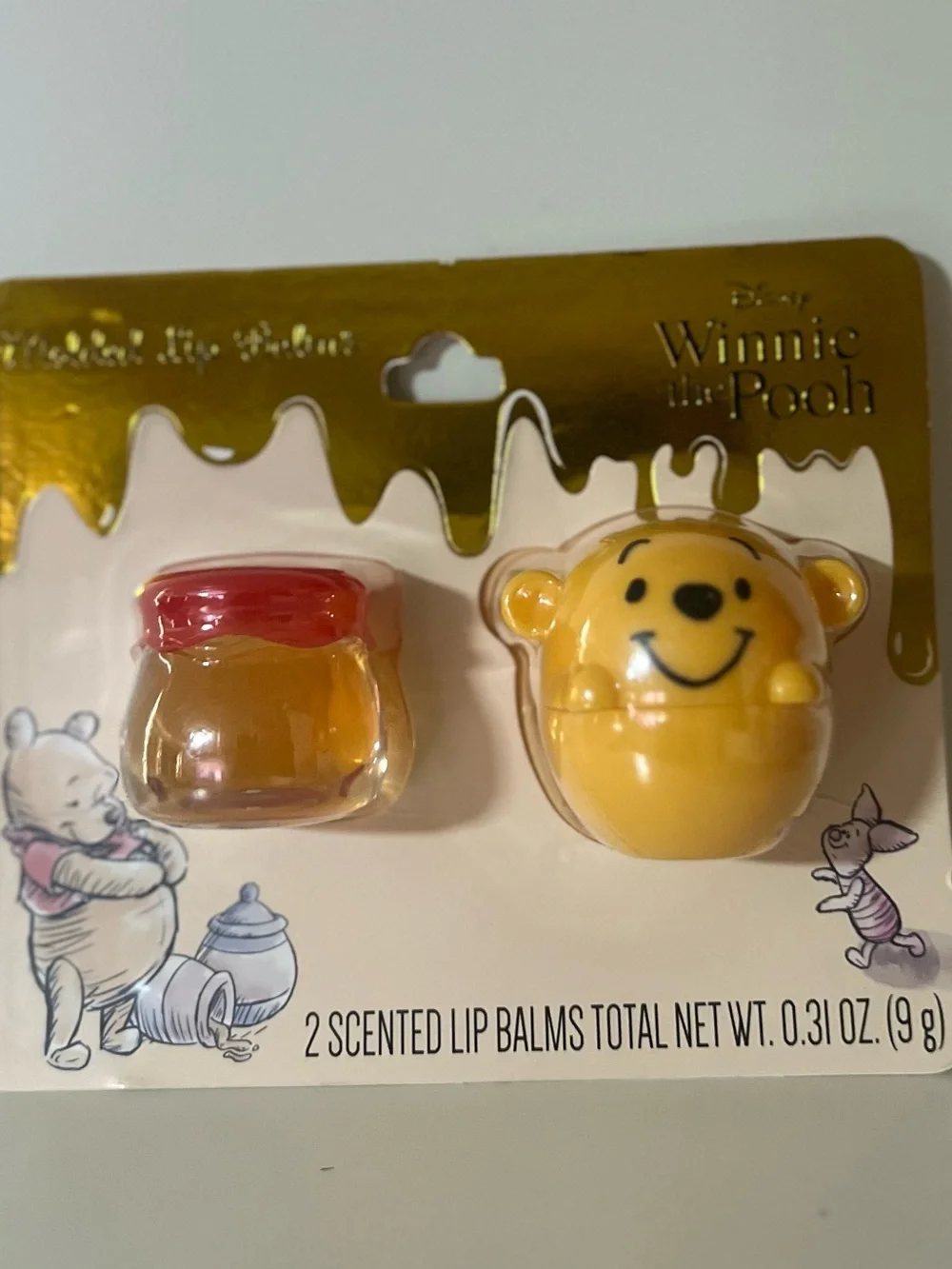 Yellow Honey Pot Scented Lip Balm Duo